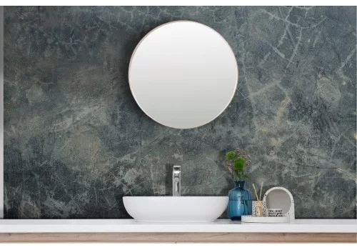 Urban gray marble effect wallpaper 2