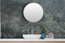 Adhesive Wallpaper with urban gray marble effect