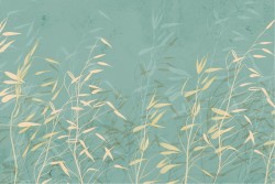 Carte da Parati foglie oro