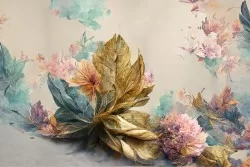Carte da Parati vintage fiori