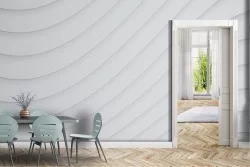 White Wave Wallpaper