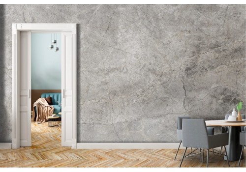 Urban gray marble effect wallpaper 2