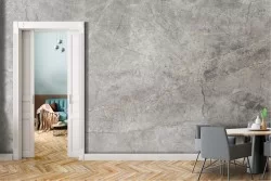 Carta da Parati Adesiva effetto marmo urban grigio