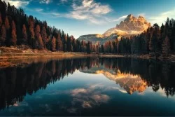 Carte da Parati lago e montagna