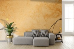 Adhesive Wallpaper Marble Gold Stylized Birds