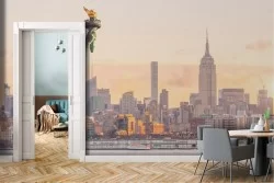 Carta da Parati Adesiva New York Statua della Libertà