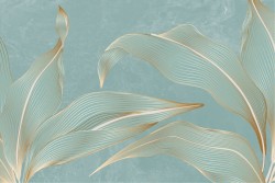 Stylized leaves wallpaper