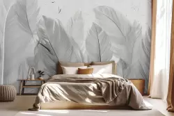 Trasforma la tua camera in un'oasi di pace con piume delicate