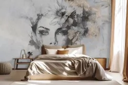 Carta da parati che trasforma la tua camera in un'opera d'arte