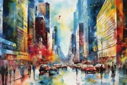 L'energia della città per ambienti dinamici e colorati