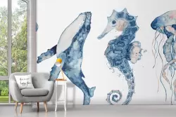 Animali marini per un'atmosfera rilassante