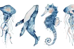 Porta l'oceano nei tuoi spazi con il design della carta parati