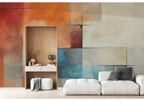 Carta da parati geometrico astratto 2