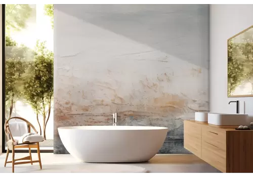 Carta da parati effetto intonaco astratto