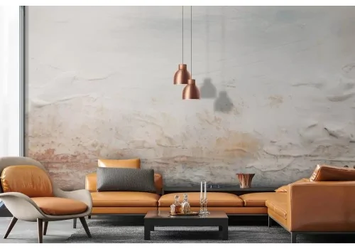 Carta da parati effetto intonaco astratto 2