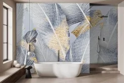 Design piume per bagni moderni