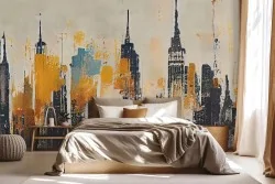 Atmosfera urbana con tocchi artistici