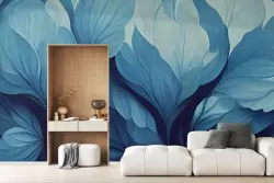 Atmosfera tranquilla con tonalità blu