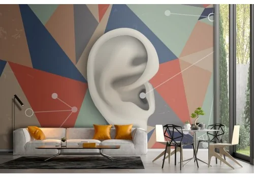 Wallpaper modern geometry illustration 2