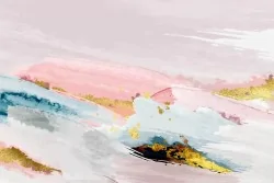 Toni delicati e dettagli dorati