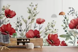 Trasforma le pareti con l'arte floreale