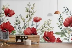 Trasforma le pareti con l'arte floreale