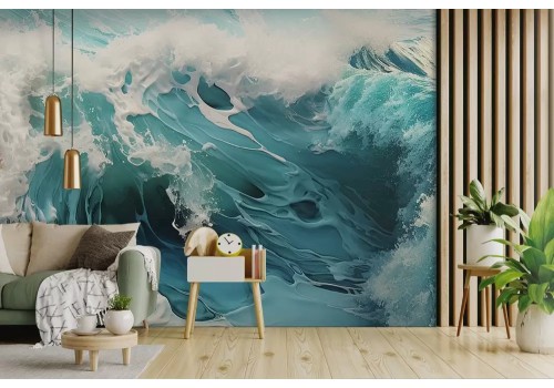 Carta da parati onde mare