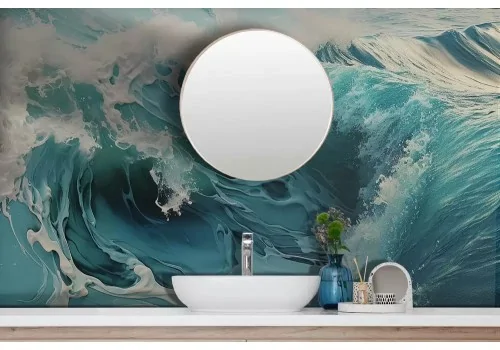 Carta da parati onde mare 2