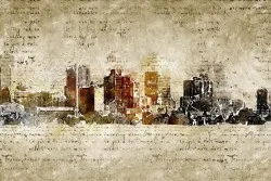 Decorazione vintage per ambienti urbani