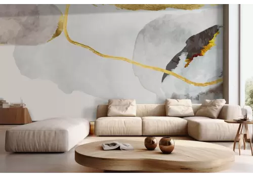 Carta da parati sfumature tenui astratta