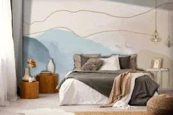 Carta da parati astratta per ambienti moderni