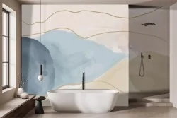 Atmosfera rilassante con motivi astratti