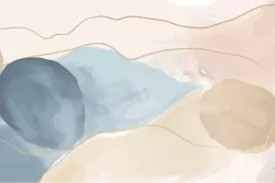 Carta da pareti pastello per interni raffinati