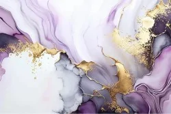 Raffinatezza astratta con dettagli oro