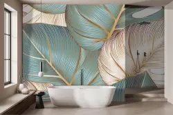 Carta da parati lussuosa e moderna