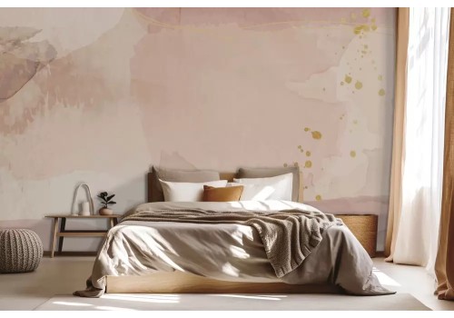 Carta da parati sfumature rosa astratte