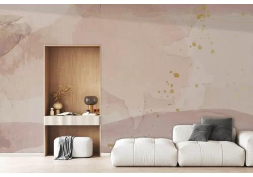 Carta da parati sfumature rosa astratte 2