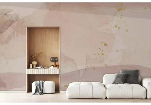 Carta da parati sfumature rosa astratte 2