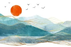 Porta il sole e i lineamenti delle montagne nella tua casa