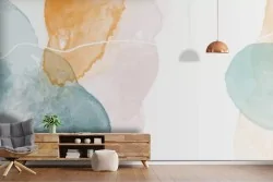 Aggiungi carta parati astratta e sofisticata ai tuoi interni