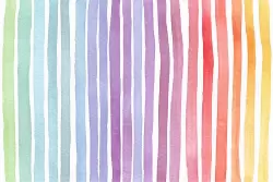 Carta da parati arcobaleno: energia e colore con linee ad acquerello