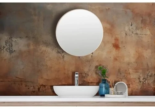 Carta da parati ruggine su superficie di metallo 2