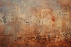 Carta da parati effetto ruggine per un design industriale