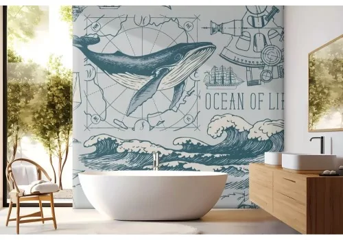 Carta da parati mondo acquatico