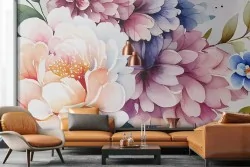 Carta parati floreale