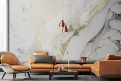 Arricchisci i tuoi spazi con la carta da parati marmo per un tocco di lusso