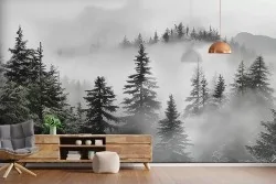 Porta la tranquillità della natura in casa con la nostra carta da parati bosco