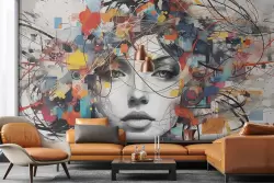 Stile unico con la nostra carta da parati artistica