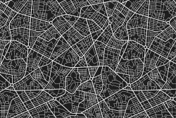 Carta da Parati Design e Stili Mappe Città Trasporti Mappe Moderna