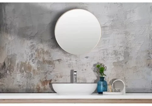 Carta da parati effetto cemento grezzo 2